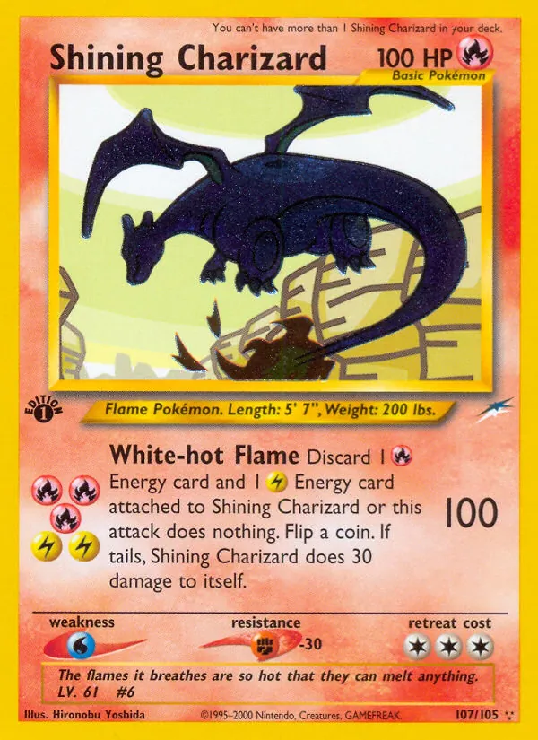 Shining Charizard Neo Destiny 107/105