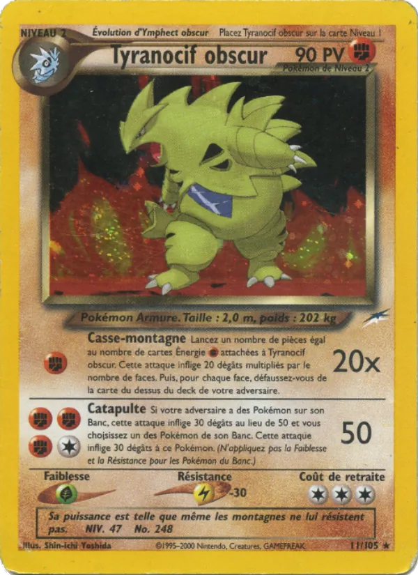 Tyranocif obscur Neo Destiny 11/105