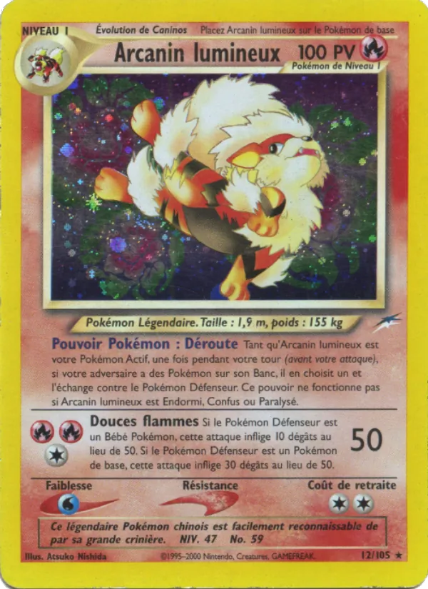 Arcanin lumineux Neo Destiny 12/105