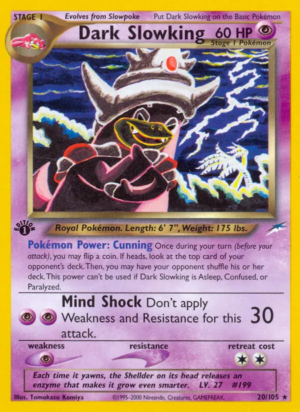 Dark Slowking Neo Destiny 20/105