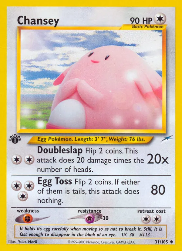 Chansey Neo Destiny 31/105
