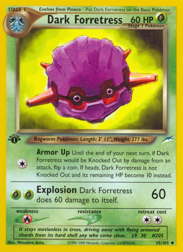 Dark Forretress Neo Destiny 35/105