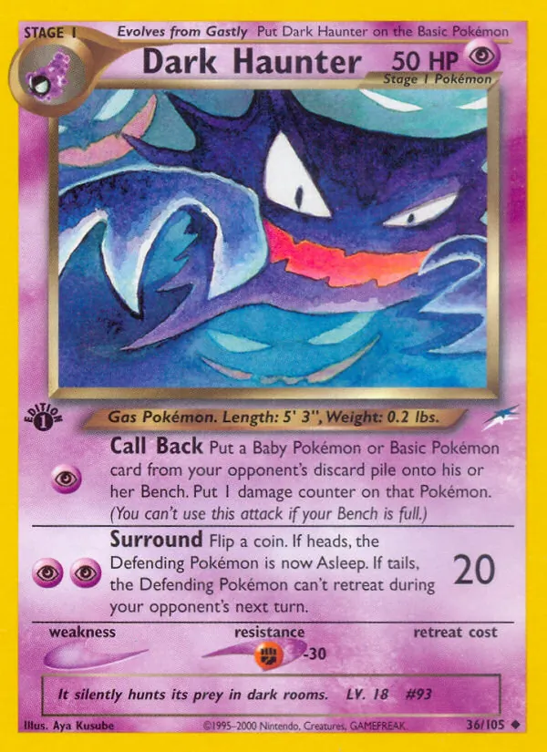 Dark Haunter Neo Destiny 36/105