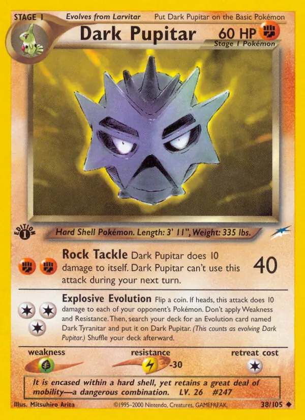 Dark Pupitar Neo Destiny 38/105