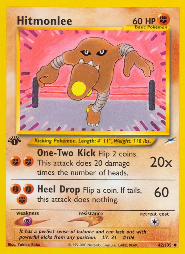 Hitmonlee Neo Destiny 42/105