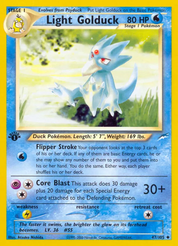 Light Golduck Neo Destiny 47/105