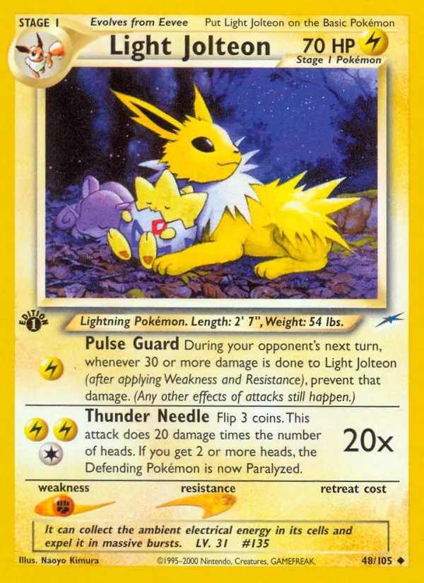 Light Jolteon Neo Destiny 48/105