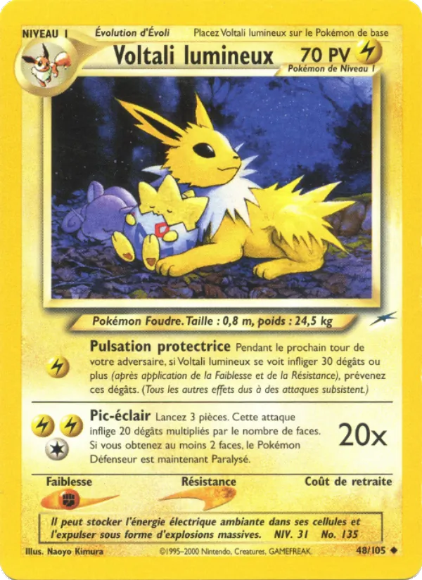 Voltali lumineux Neo Destiny 48/105