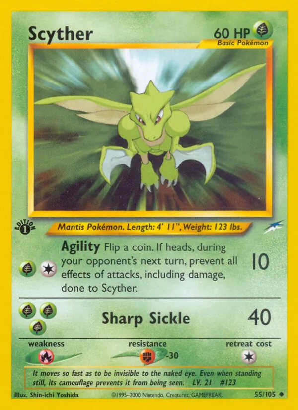 Scyther Neo Destiny 55/105