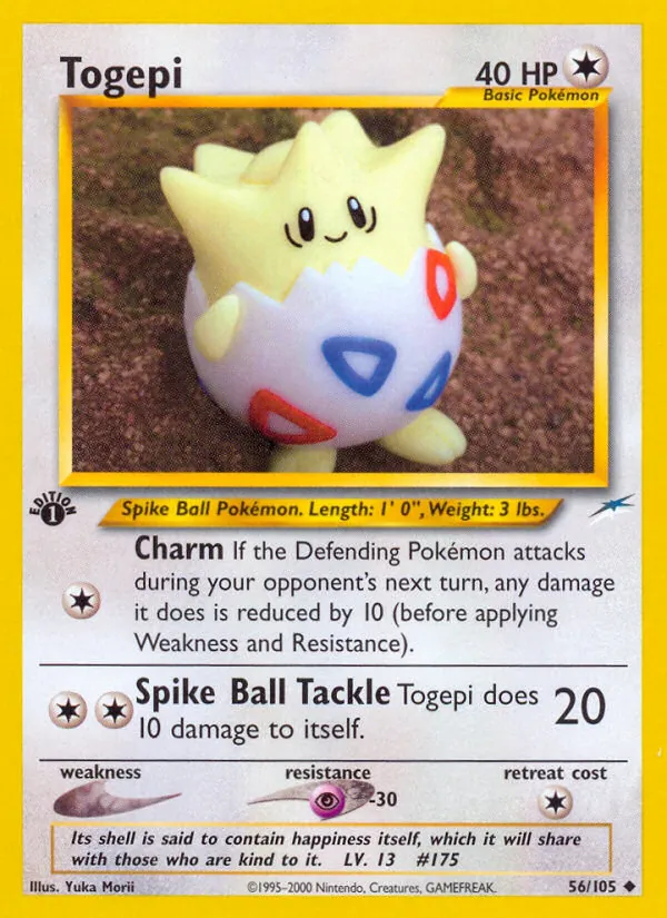 Togepi Neo Destiny 56/105