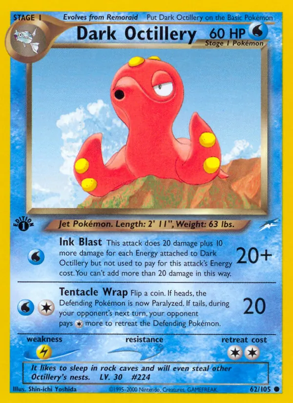 Dark Octillery Neo Destiny 62/105