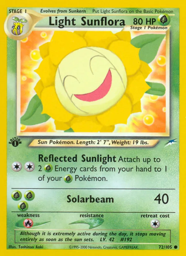 Light Sunflora Neo Destiny 72/105