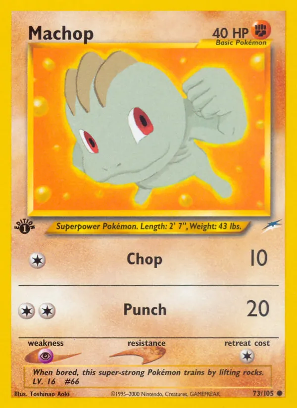 Machop Neo Destiny 73/105