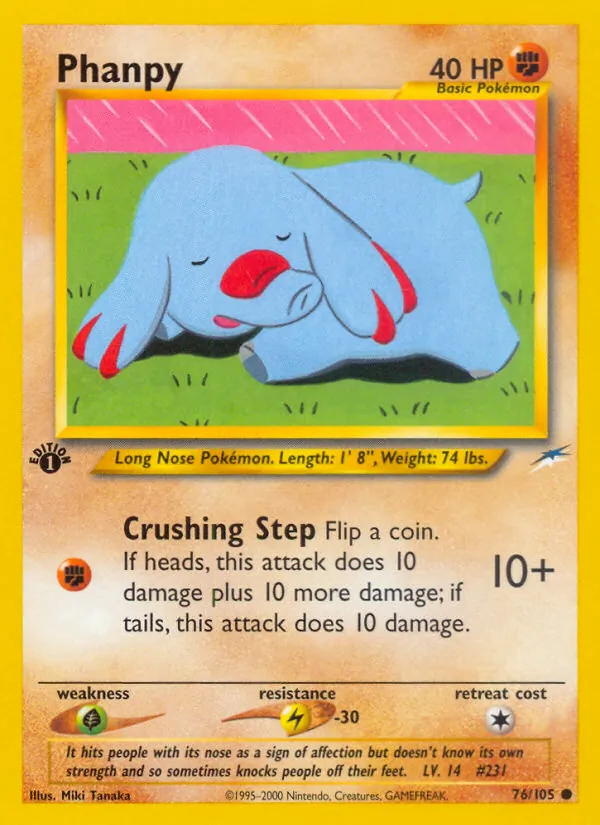 Phanpy Neo Destiny 76/105