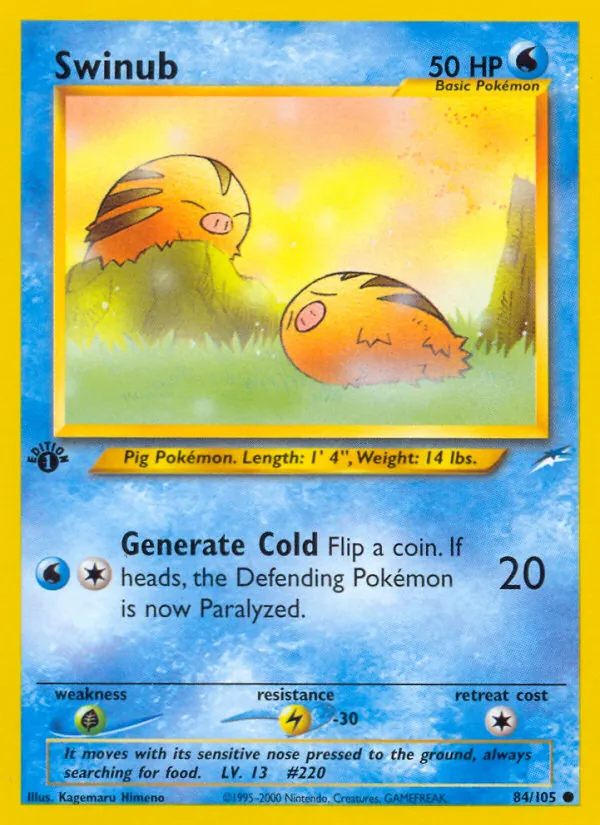 Swinub Neo Destiny 84/105