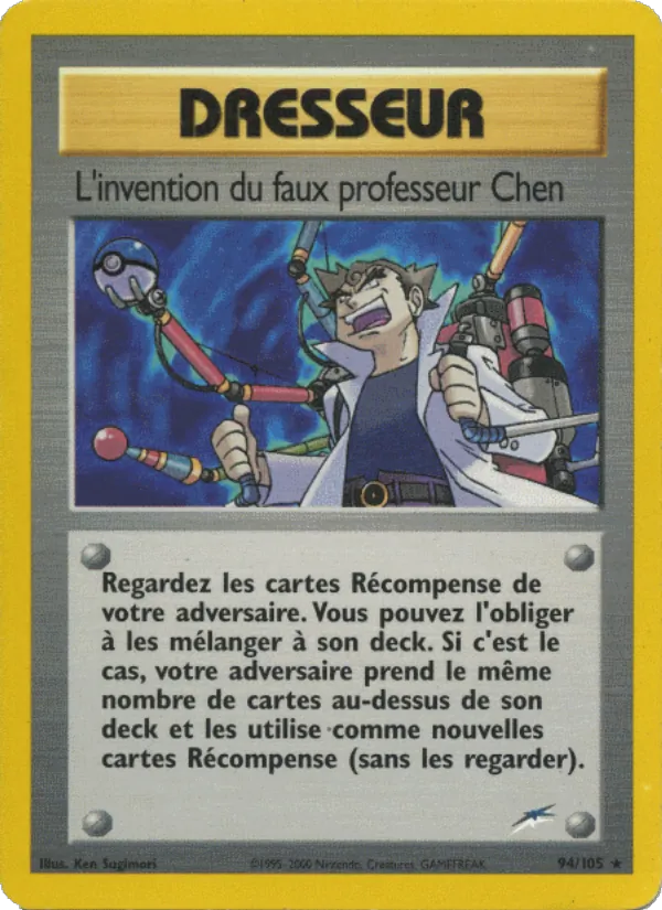 L'invention du faux professeur Chen Neo Destiny 94/105