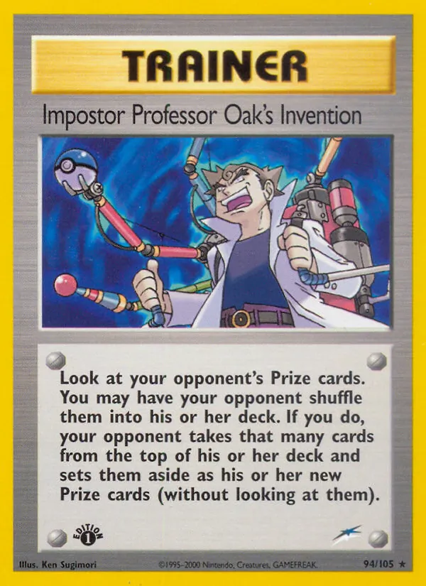 Impostor Professor Oak's Invention Neo Destiny 94/105