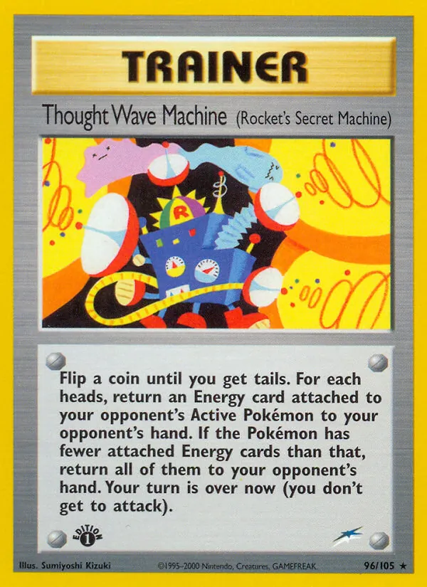 Thought Wave Machine (Rocket's Secret Machine) Neo Destiny 96/105