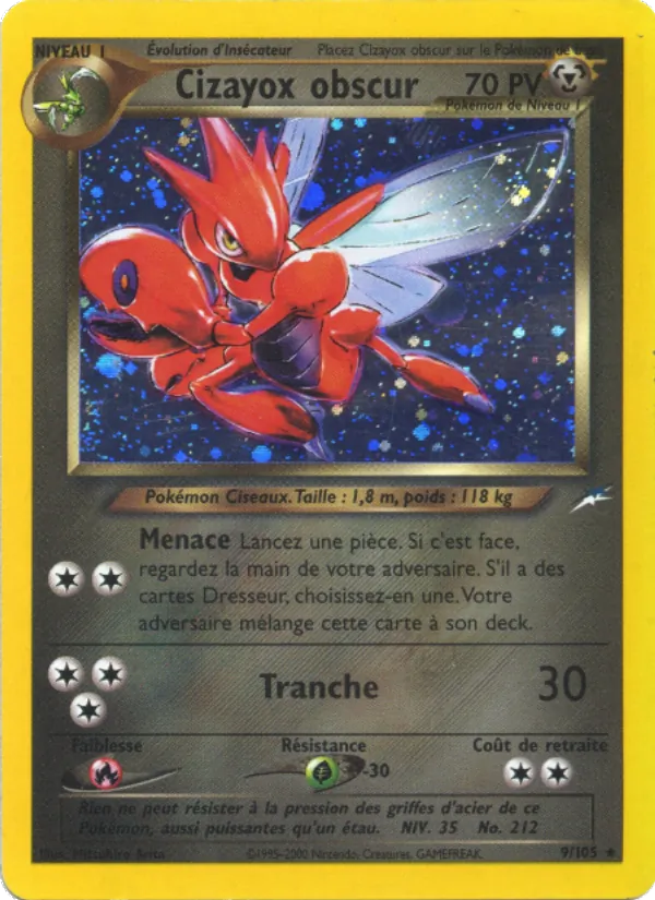 Cizayox obscur Neo Destiny 9/105