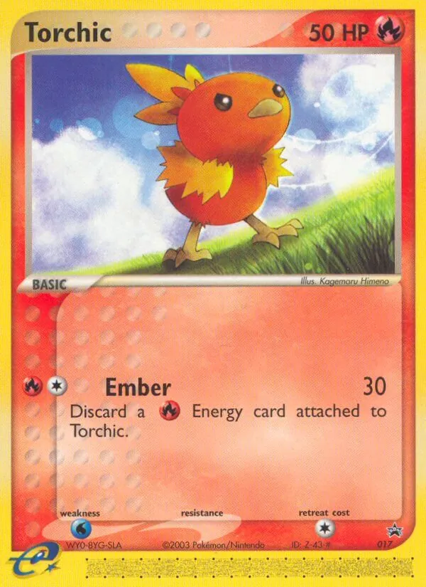 Torchic Nintendo Black Star Promos 17/40