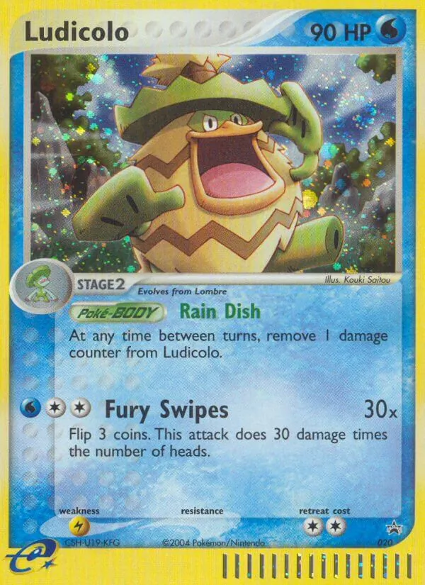Ludicolo Nintendo Black Star Promos 20/40