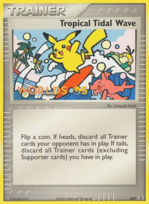 Tropical Tidal Wave Nintendo Black Star Promos 27/40
