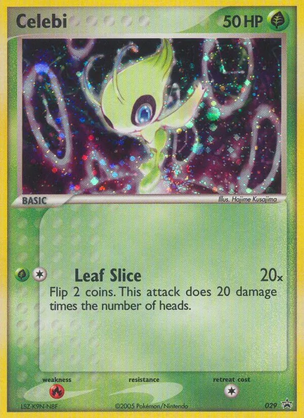 Celebi Nintendo Black Star Promos 29/40