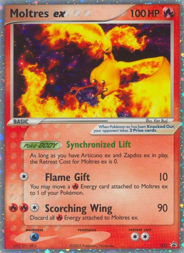 Moltres ex Nintendo Black Star Promos 31/40