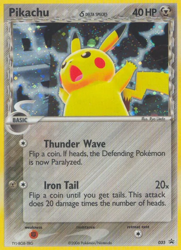 Pikachu δ Nintendo Black Star Promos 35/40