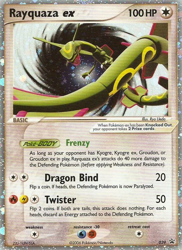 Rayquaza ex Promo Nintendo 39/40