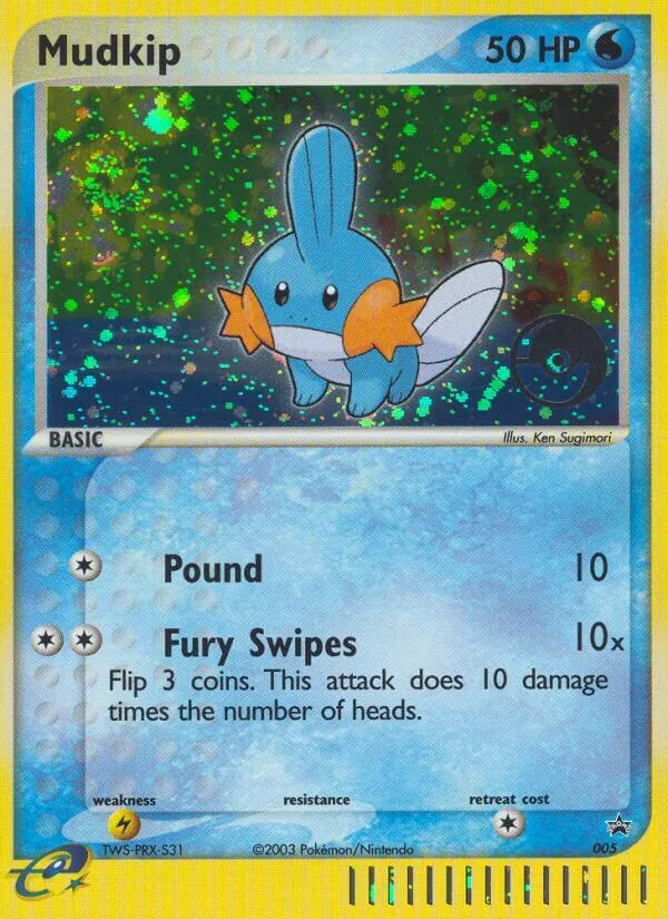 Mudkip Nintendo Black Star Promos 5/40