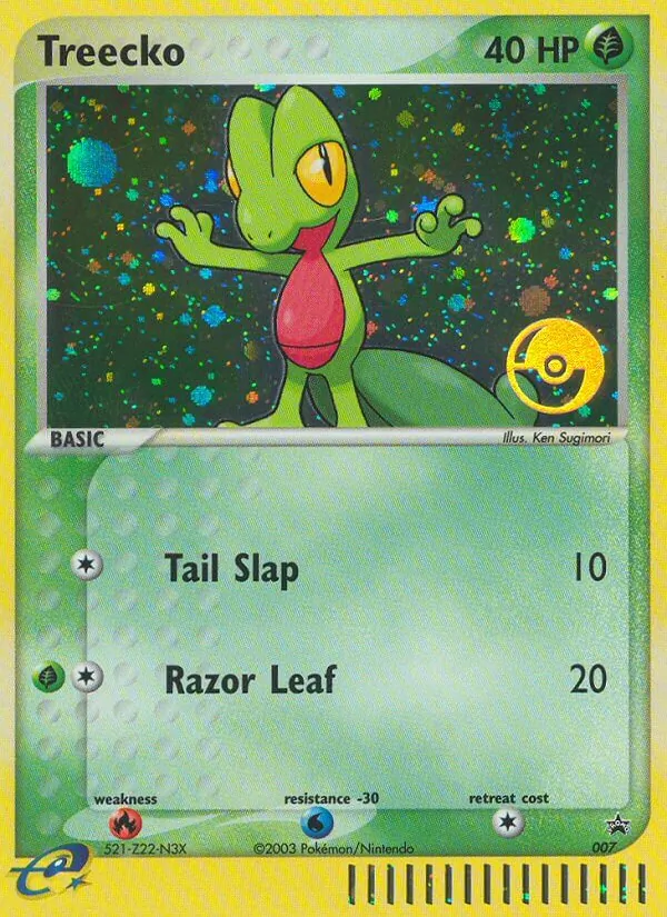 Treecko Nintendo Black Star Promos 7/40