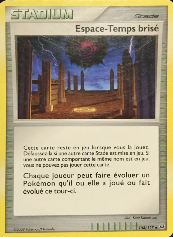Espace-Temps brisé Platine 104/127