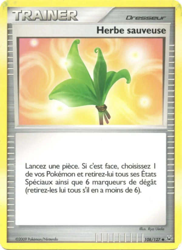 Herbe sauveuse Platine 108/127