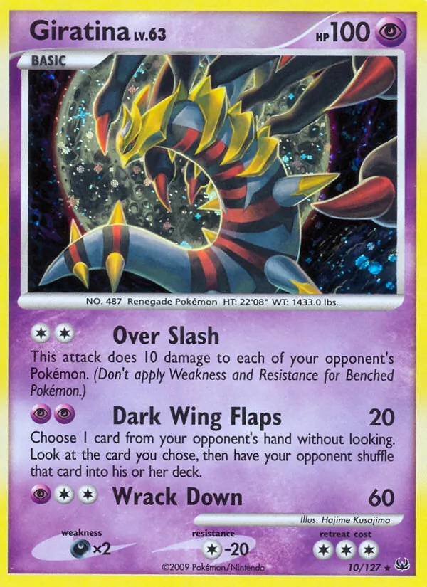Giratina Platinum 10/127