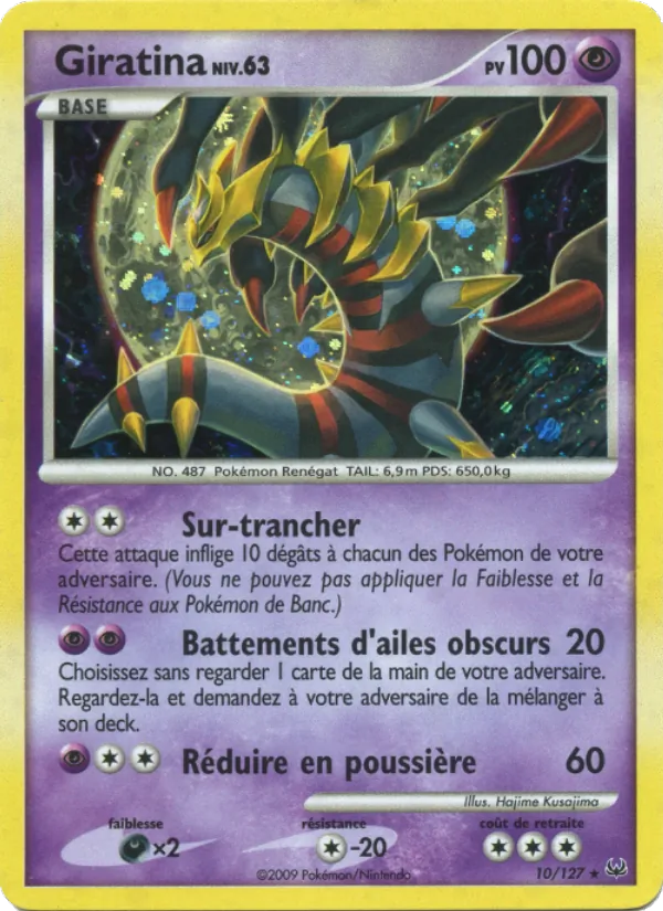 Giratina Platine 10/127
