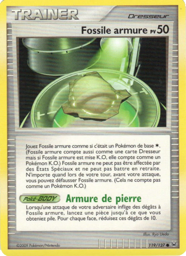 Fossile Armure Platine 119/127