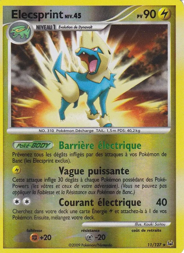 Élecsprint Platine 11/127