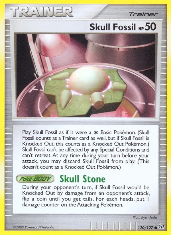 Kopffossil Platin 120/127