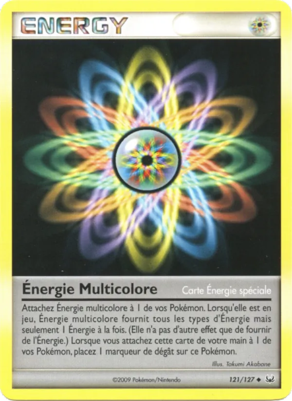 Énergie Multicolore Platine 121/127