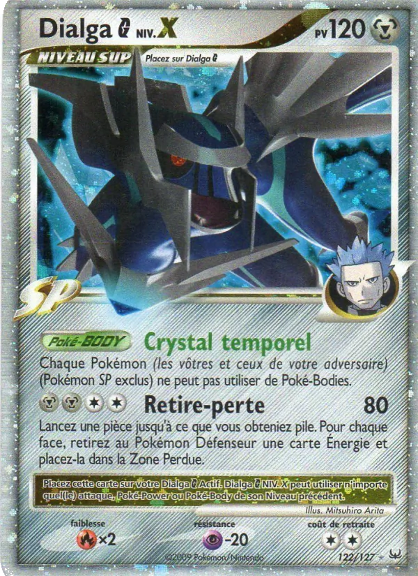 Dialga G NIV.X Platine 122/127