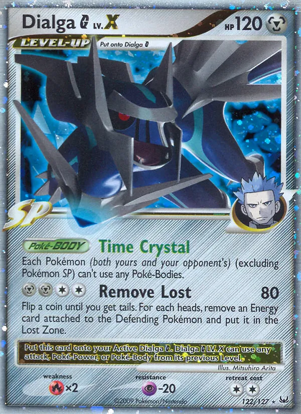 Dialga G LV.X Platino 122/127