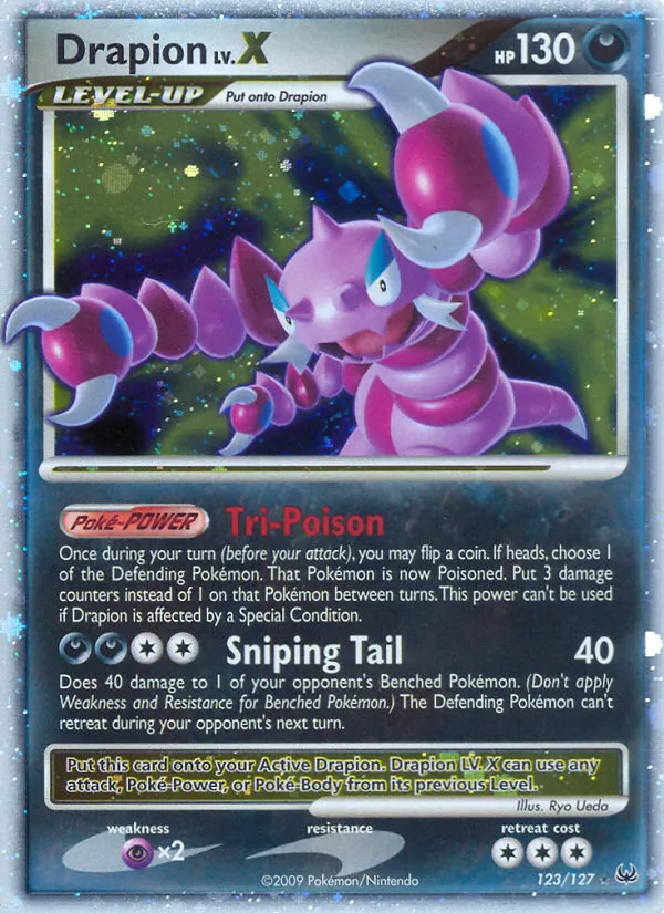Drapion LV.X Platinum 123/127
