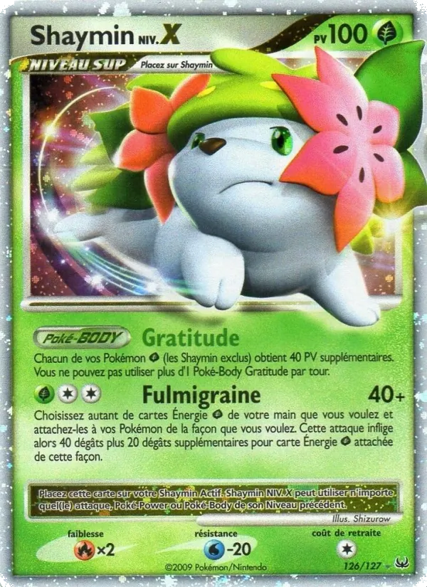 Shaymin Platine 126/127