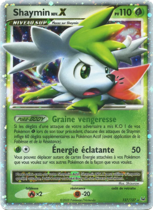 Shaymin Platine 127/127