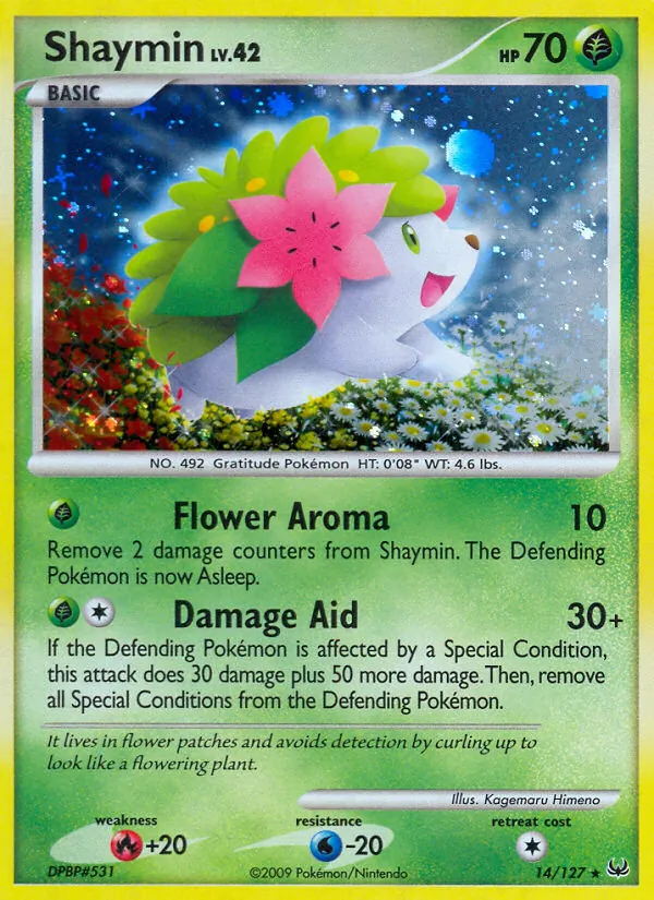 Shaymin Platino 14/127