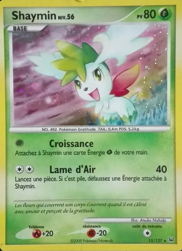 Shaymin Platine 15/127
