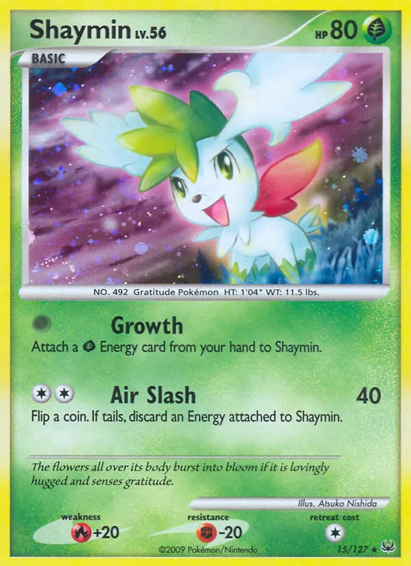Shaymin Platinum 15/127