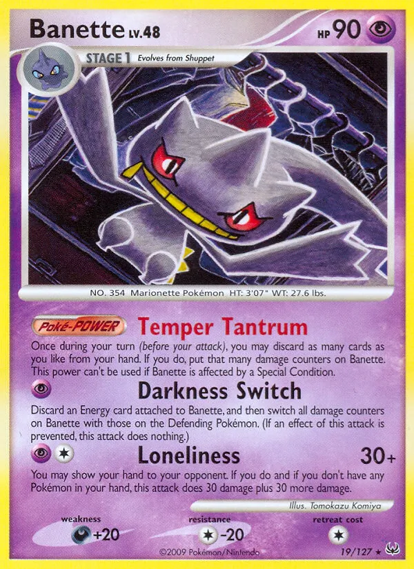 Banette Platino 19/127