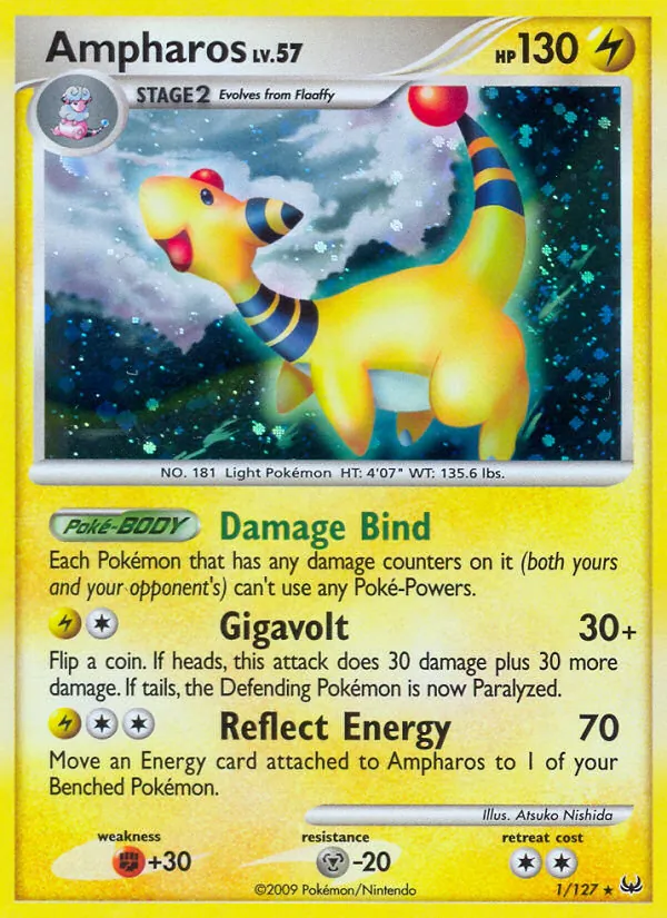 Ampharos Platinum 1/127
